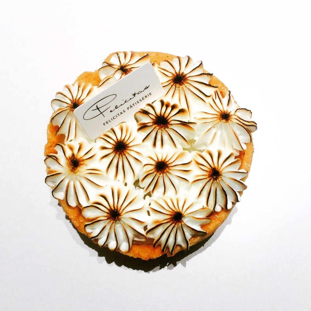 【Felicitas Pâtissérie】蛋白柠檬塔 Lemon Meringue Tart - 咸派/甜派 - 新鲜食材 黄色
