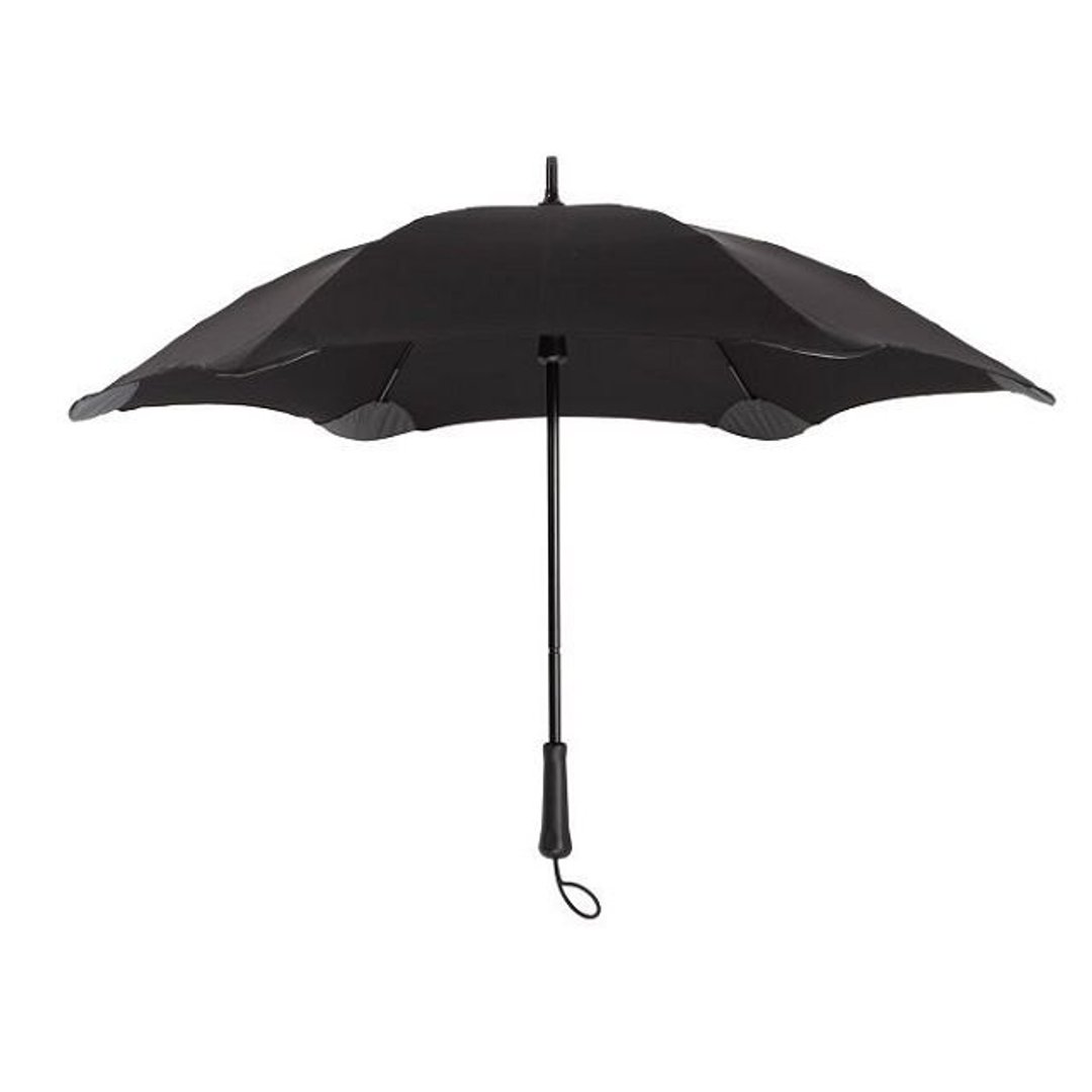 【BLUNT 保兰特 】LITE 抗强风直伞中号 - 时尚黑 - 雨伞/雨衣 - 塑料 黑色