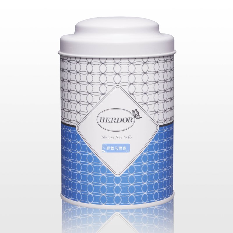 【HERDOR 花草茶】恋上罗马香|洋甘菊柚香乌龙茶 (典藏罐装) - 茶 - 植物．花 蓝色