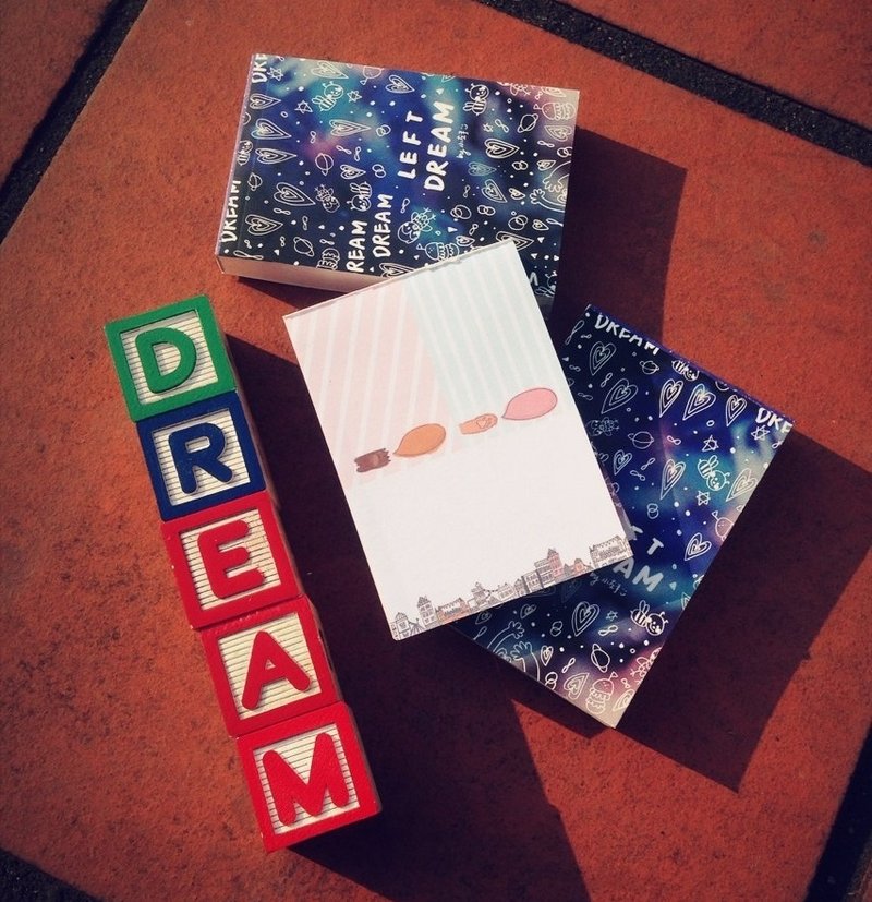 我的小宇宙!梦想便条纸 - 便条纸/标签贴 - 纸 多色