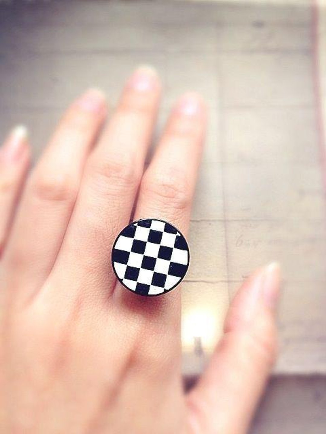 ﹉karbitrary﹉ ▲ ---⊕--- 复古戒指   情人节 礼品 - 戒指 - 其他金属 黑色