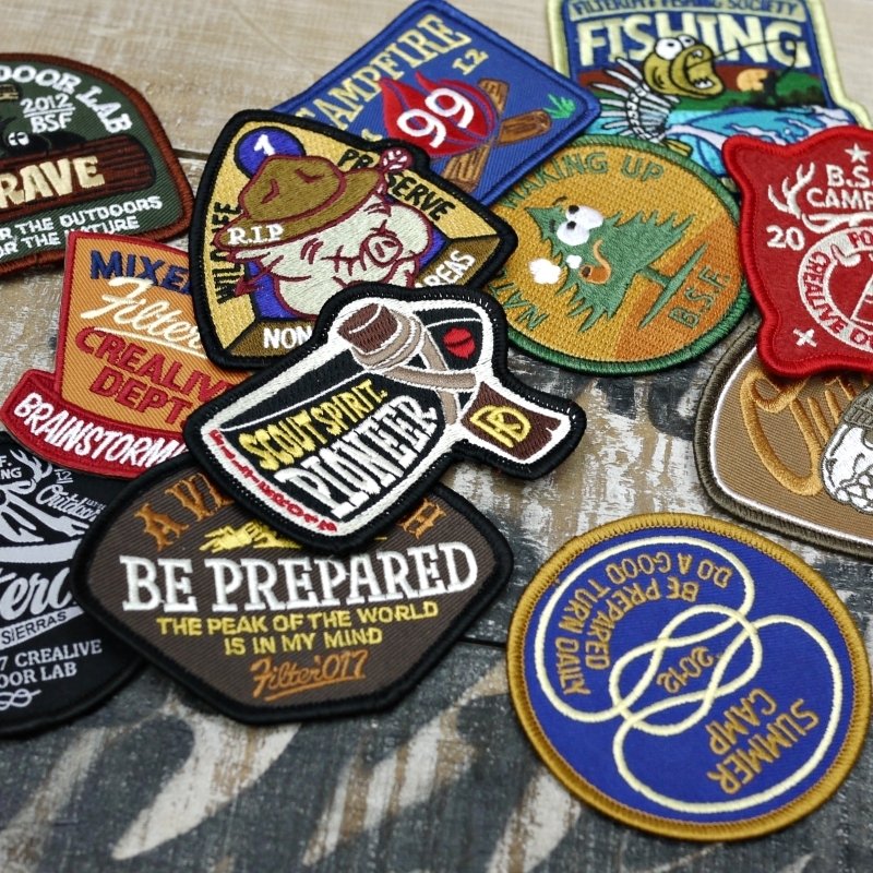 Filter017 刺绣布章组 - OUTDOOR PATCH SET - A/B - 胸针 - 其他材质 