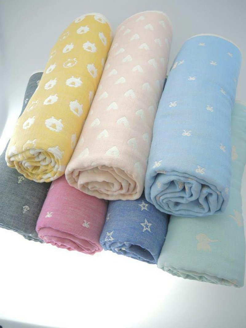 日本六重纱布被 - 寝具 - 棉．麻 多色