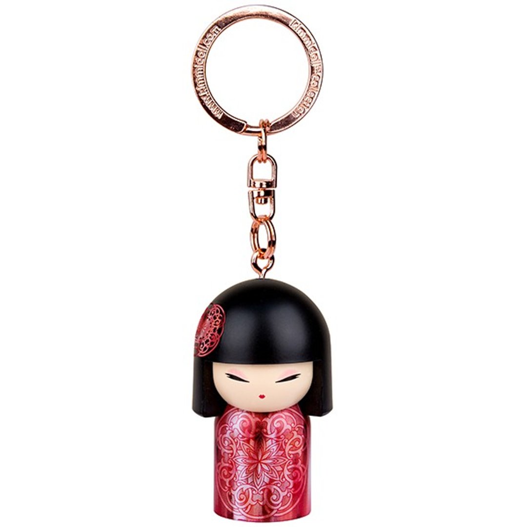 ❤ 澳洲  秋冬 和福娃娃kimmidoll 钥匙圈 Yoka - 玩偶/公仔 - 其他材质 白色