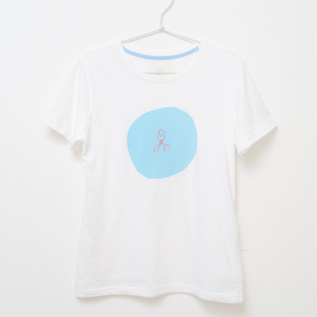 感冒了！ /  短袖T-shirt - 女装 T 恤 - 其他材质 白色