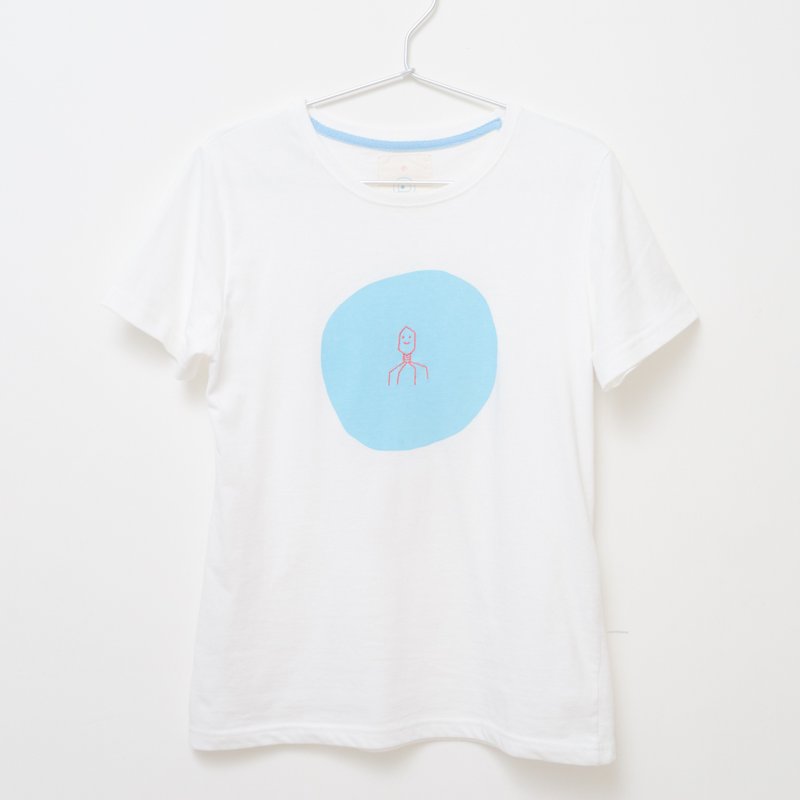 感冒了！ /  短袖T-shirt - 女装 T 恤 - 其他材质 白色
