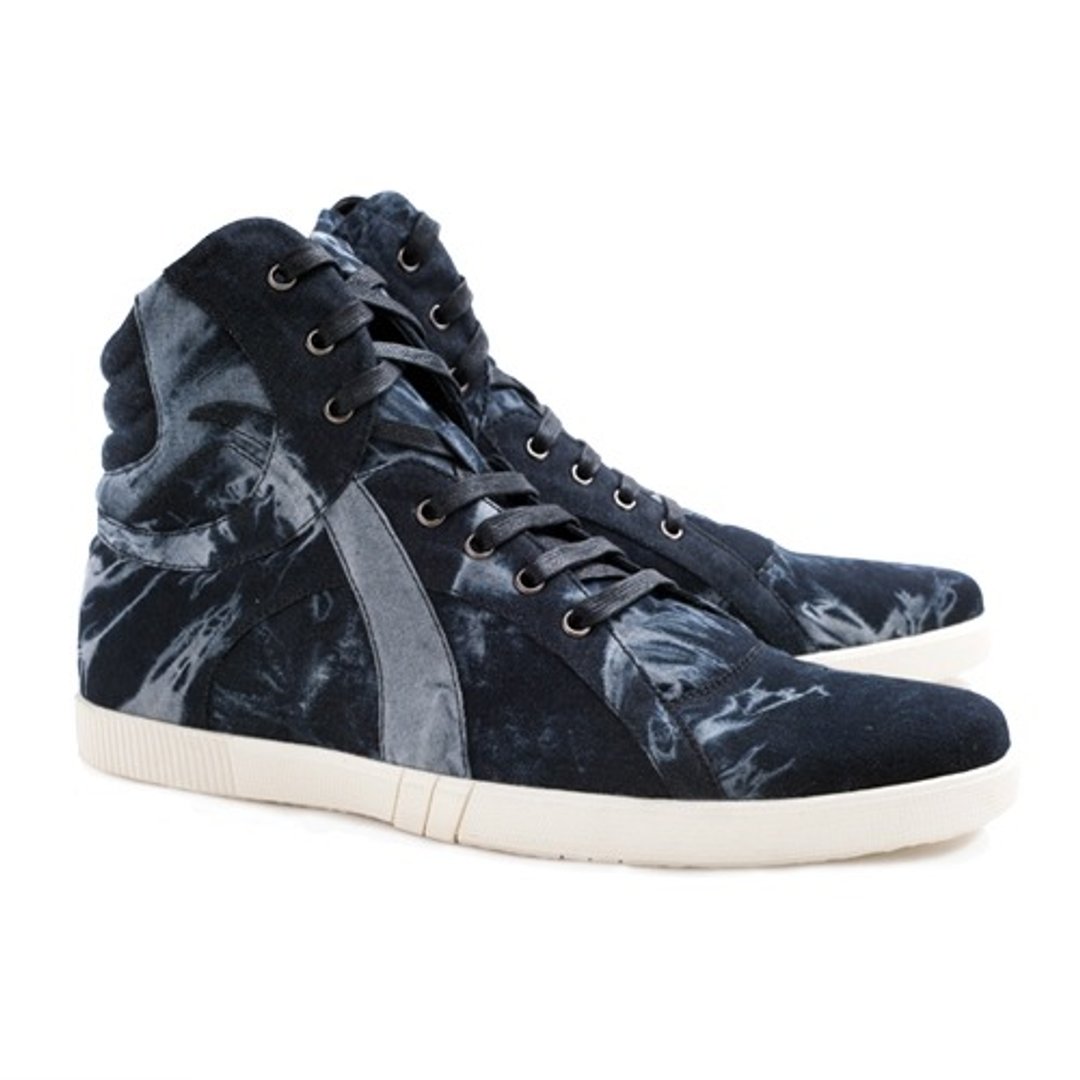 Jeans Classic Original Sneakers 98232 NavyGrey - 男款休闲鞋 - 棉 蓝色