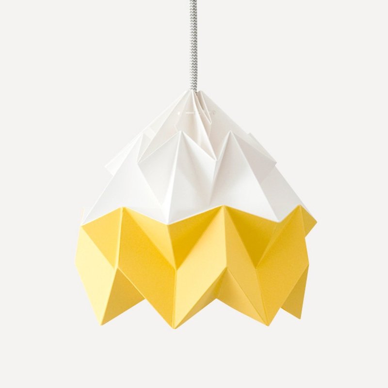 Studio Snoepuppe 摺纸吊灯・金黄 - 灯具/灯饰 - 纸 