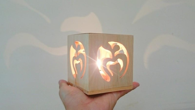 爱心种子小夜灯 // 安心出货SOP - 灯具/灯饰 - 木头 多色