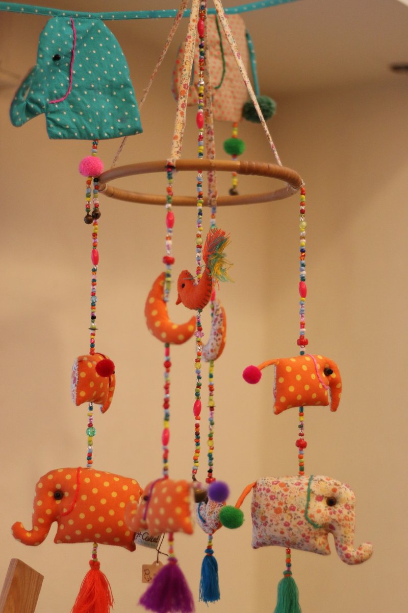 大象吊饰(环) - 墙贴/壁贴 - 其他材质 