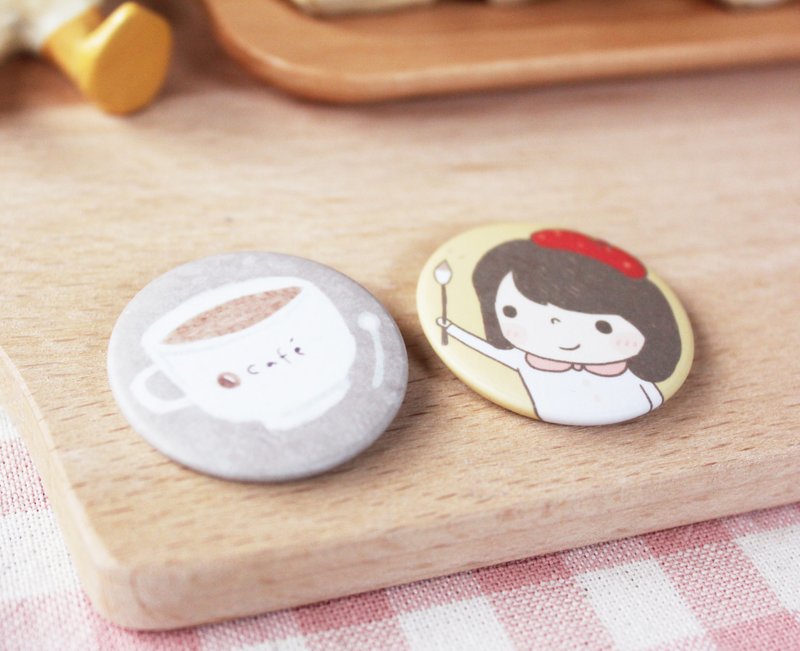 好朋友小磁铁│陪你熬夜 - 冰箱贴/磁贴 - 防水材质 橘色