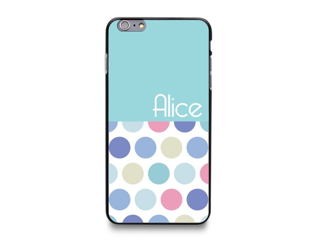 个性化自订名字手机后壳(L10) - iPhone 4, iPhone 5, iPhone 6, iPhone 6, Samsung Note 4, LG G3, Moto X2, HTC, Nokia, Sony - 其他 - 塑料 