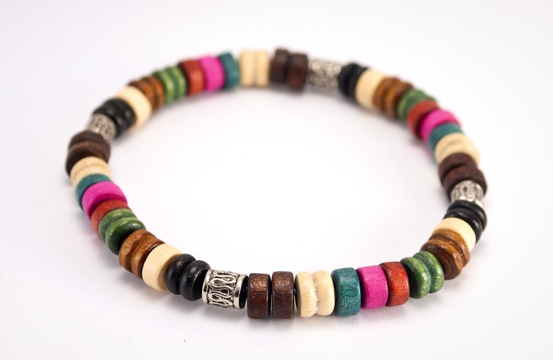 // La Don // 【胡士托-木-原始02】 - 手链/手环 - 其他材质 多色