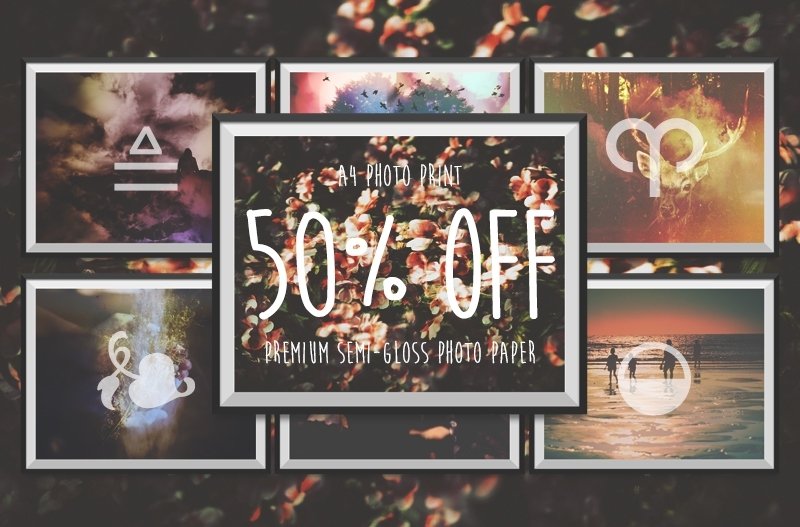 【照片输出】50% OFF | A4 顶级半光面相纸 | 限时半价 | TH1RT3ENDREAMS - 摄影集 - 纸 多色