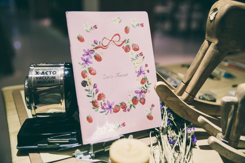 Zoe's forest cooking book全彩内页笔记本食谱旅游计划书 - 笔记本/手帐 - 纸 