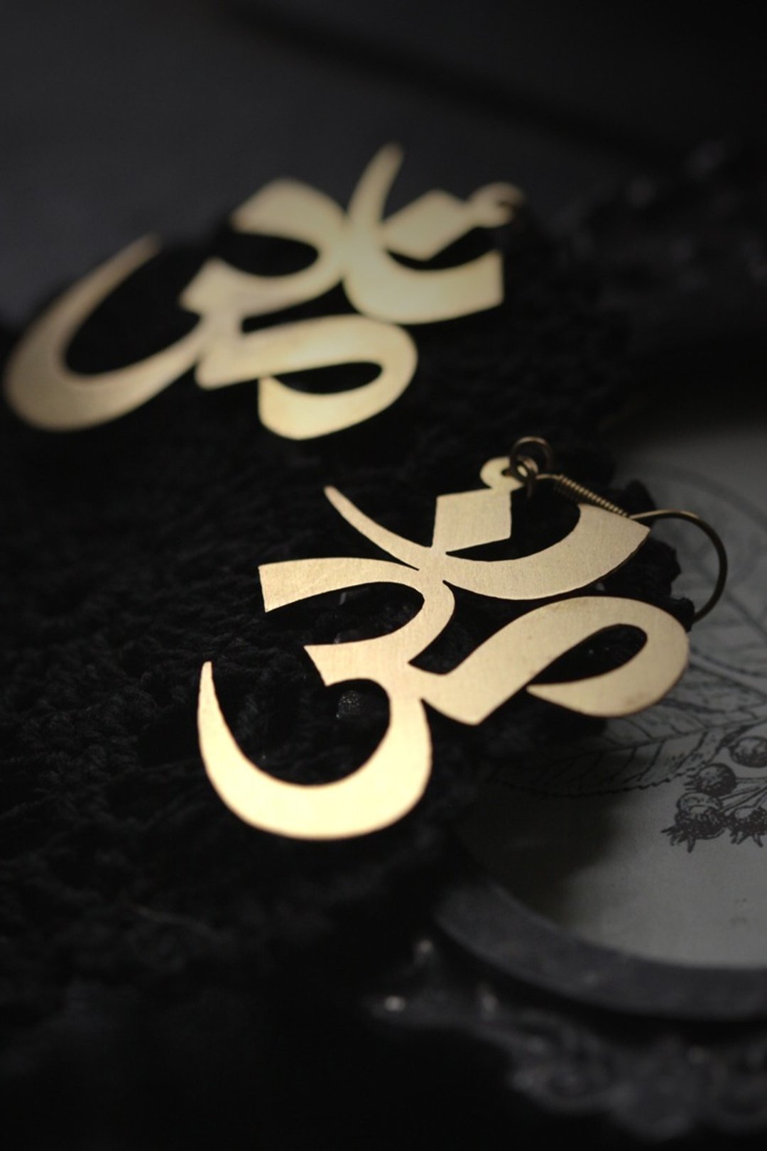 Ohm Earrings by Defy. - 耳环/耳夹 - 其他金属 
