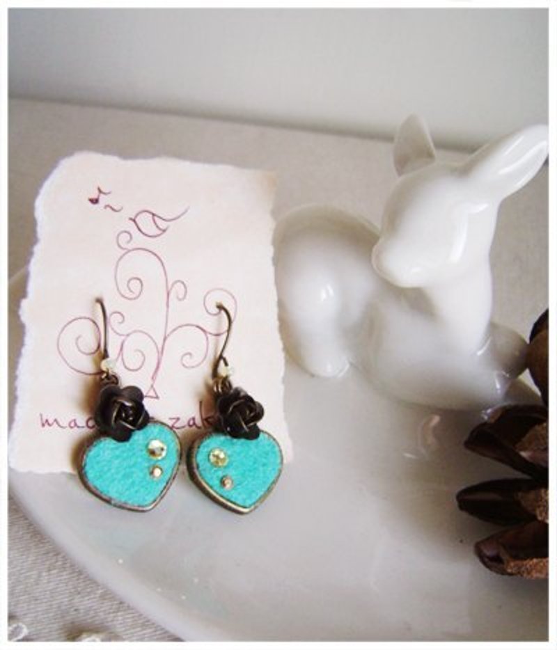 恋。耳环 - 耳环/耳夹 - 其他材质 