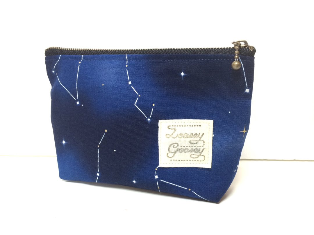 Constellation Pouch - 化妆包/杂物包 - 棉 黑色