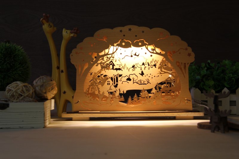 森林童话 - 灯具/灯饰 - 木头 咖啡色