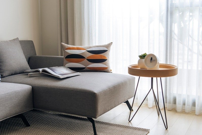 / viithe / 漫云边几 (胡桃色圆盘+镍黑色铁脚) - 其他家具 - 木头 