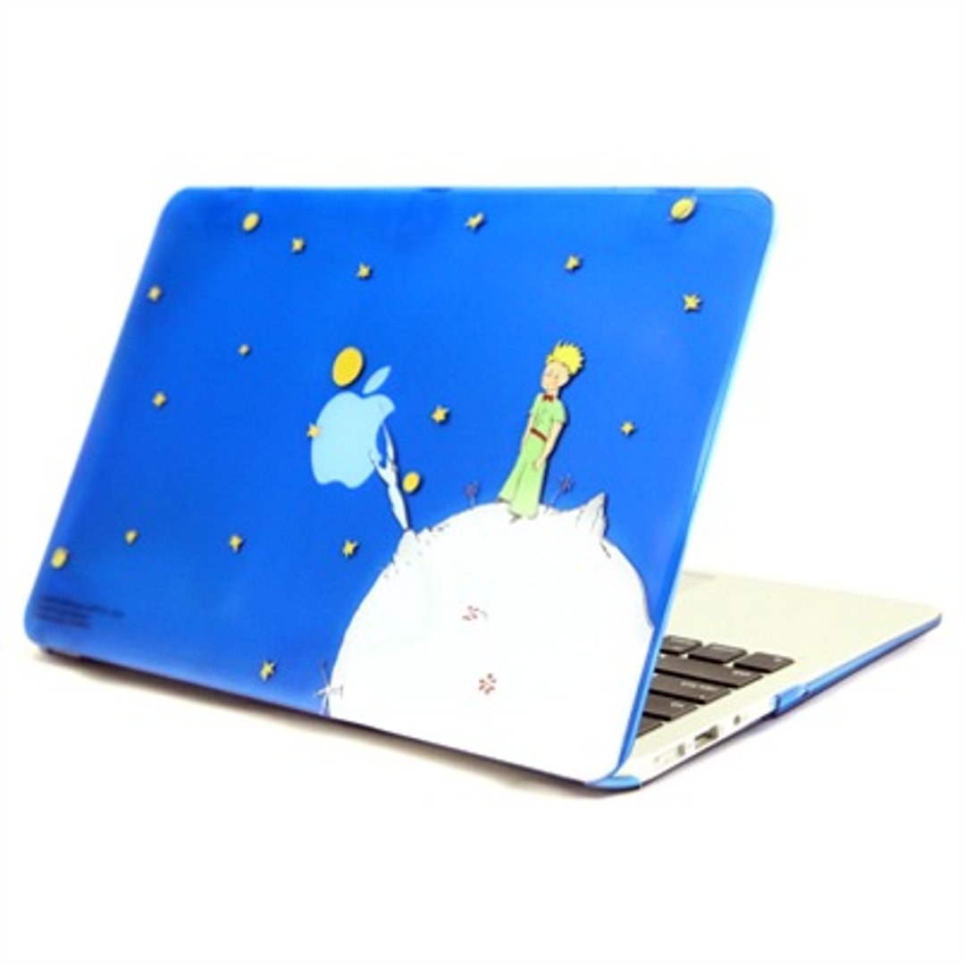 小王子授权系列-另一个星球《 Macbook 12寸/ Air 11寸 专用 》水晶壳 - 平板/电脑保护壳 - 塑料 蓝色
