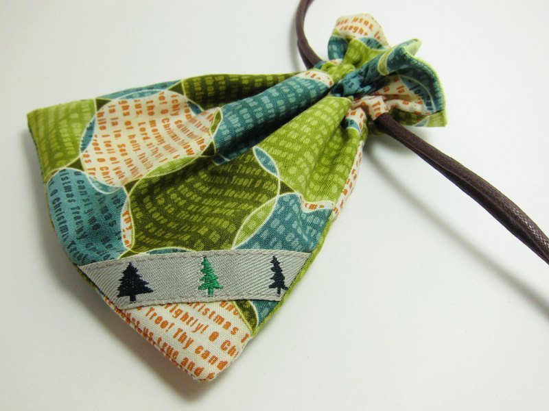 耶诞小树迷你礼物束口袋 - 其他 - 其他材质 绿色