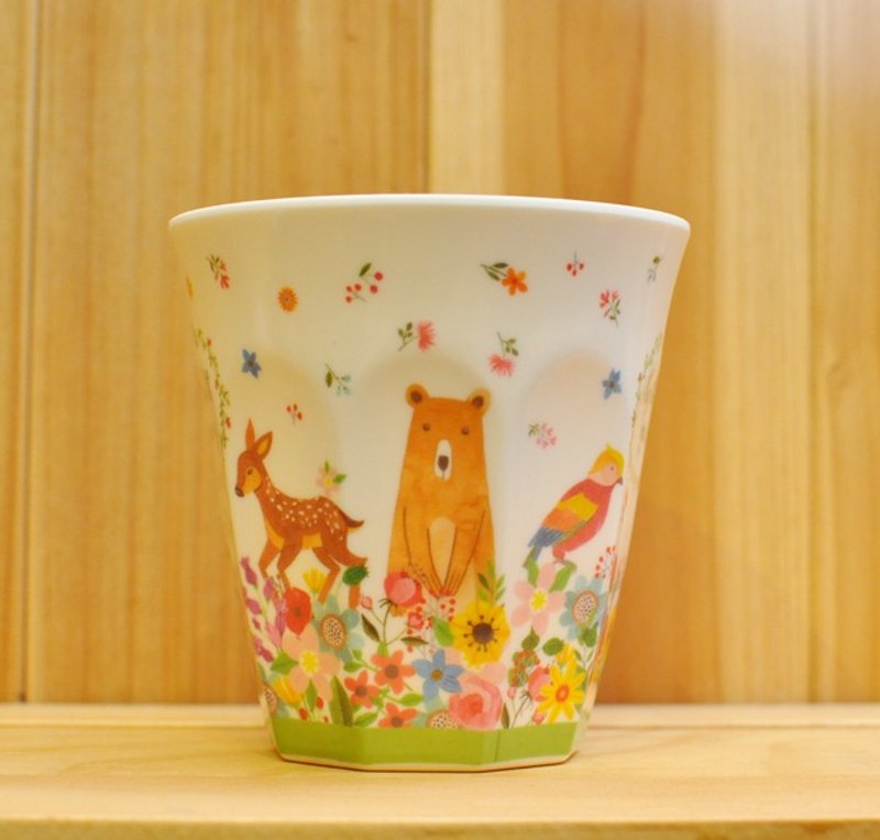 【Aimez le style】杂货风格美耐皿餐杯★Paradise(乐园) - 茶具/茶杯 - 塑料 绿色