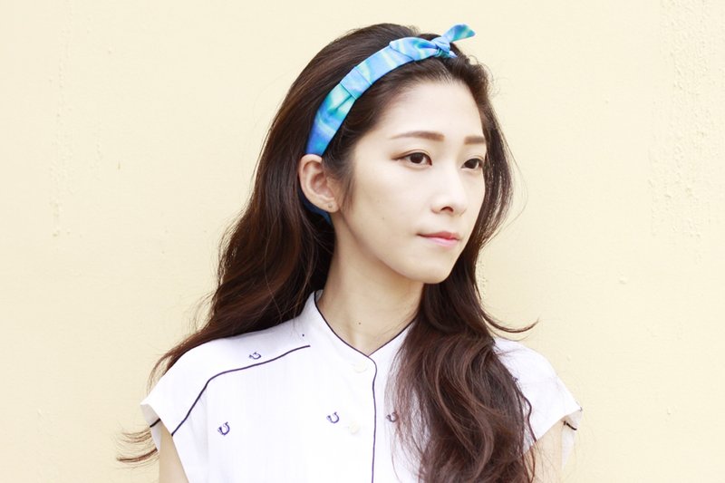 【The MAMA's Closet】棉质布料印染发带--蓝色海洋 - 发饰 - 其他材质 蓝色