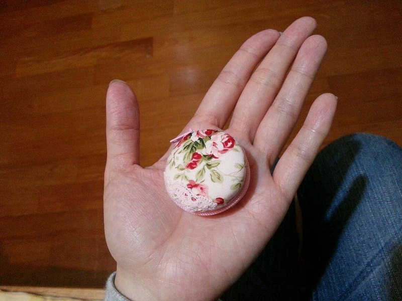 【Colorful】4cm吃不胖马卡龙零钱包（挑布定制） - 其他 - 其他材质 粉红色