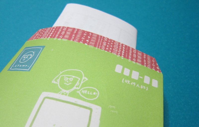 Magai's中式信封袋 - hello! - 其他 - 纸 绿色