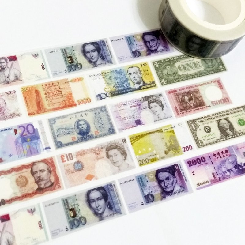 纸胶带 财源滚滚 - 纸胶带 - 纸 