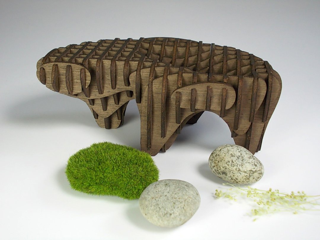 限量优惠.圣诞礼物【羚羊峡谷桌】缩小版桌子.圣诞.父亲节.设计文具.居家摆饰.生日礼物.装饰品.结婚纪念日.旅行.旅游 - 摆饰 - 木头 咖啡色