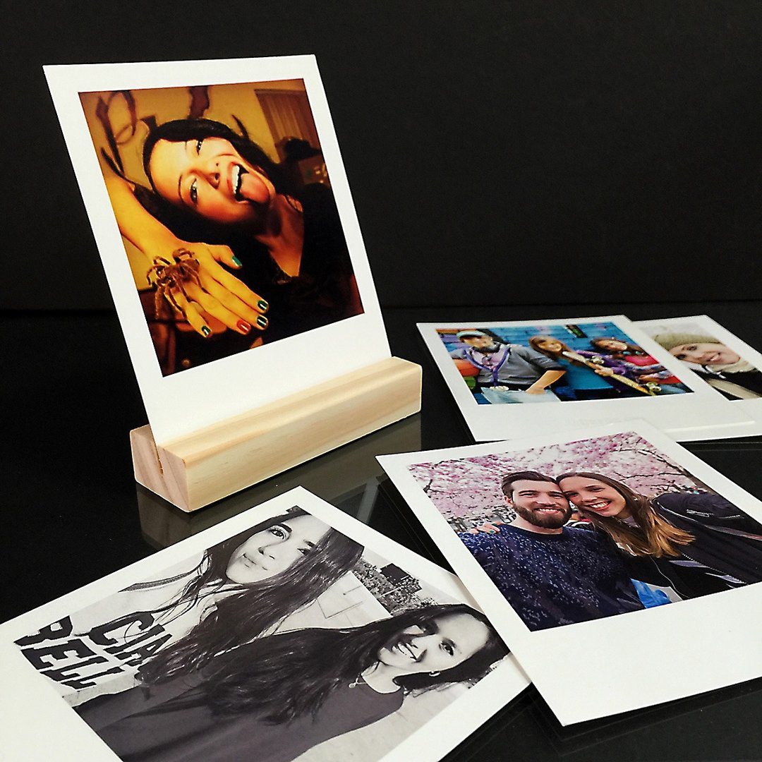 X 24 张  我爱你 520(拍立得卡片-局部亮光)送木座 x1个 Polaroid - 卡片/明信片 - 纸 多色