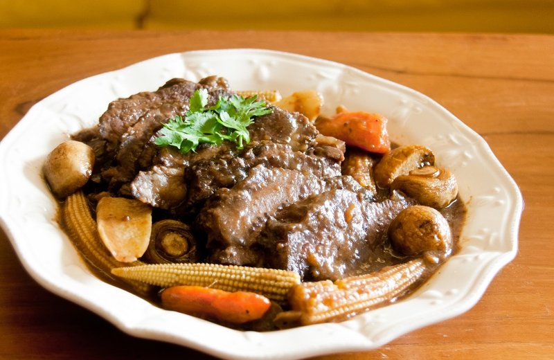 【法式红酒炖牛颊】2-4人分享X 美国进口牛颊肉X香醇红酒X4HRsc红酒酱汁 X新鲜蔬菜 - 料理包 - 新鲜食材 