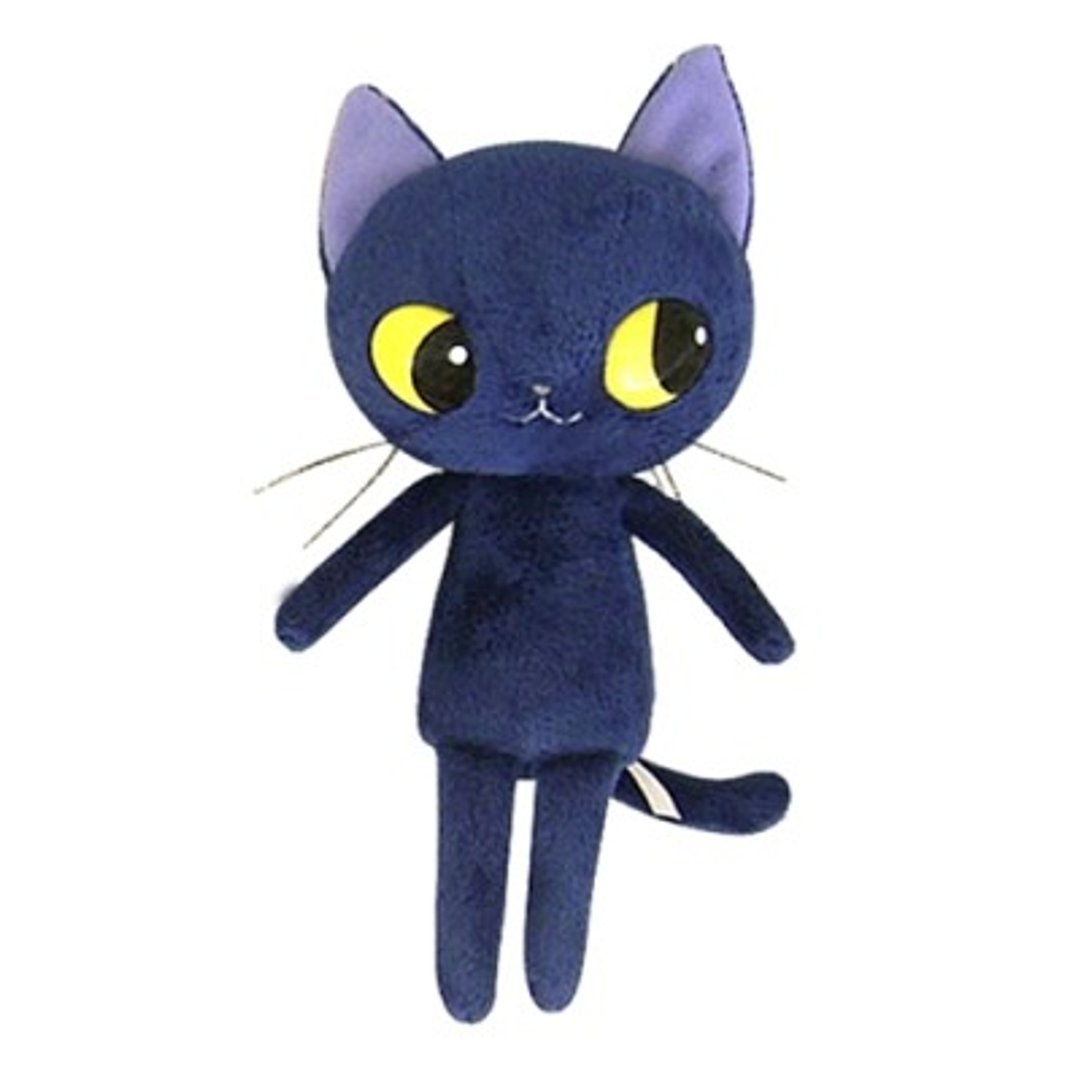 BLUE WORLD ,日本蓝猫绒毛纾压玩偶(20cm) (BW1304201) - 玩偶/公仔 - 棉 蓝色