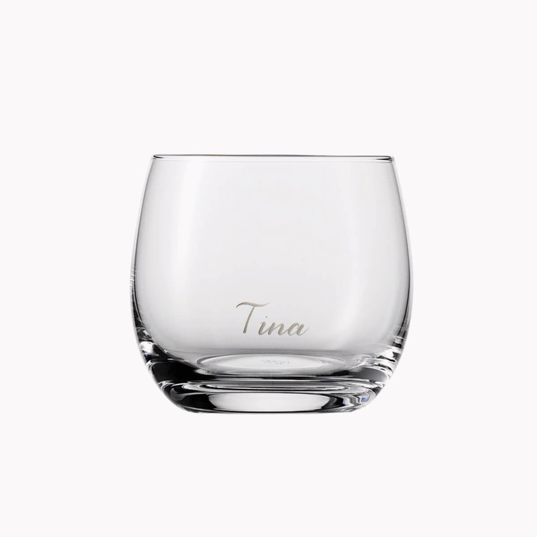 330cc【德国蔡司Schott zwiesel】水晶威士忌杯刻字定制 - 酒杯/酒器 - 玻璃 透明