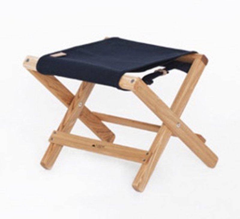 A.NATIVE 户外露营野餐木制折叠凳/椅/ 海军蓝 - 椅子/沙发 - 木头 蓝色