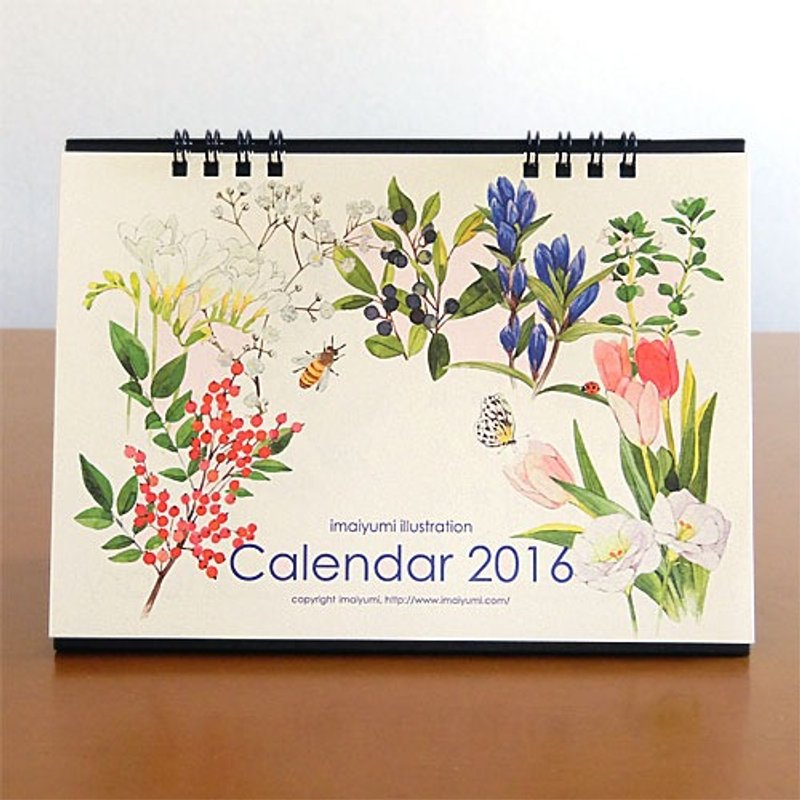 2016 年 桌历 月历 - 年历/台历 - 纸 白色
