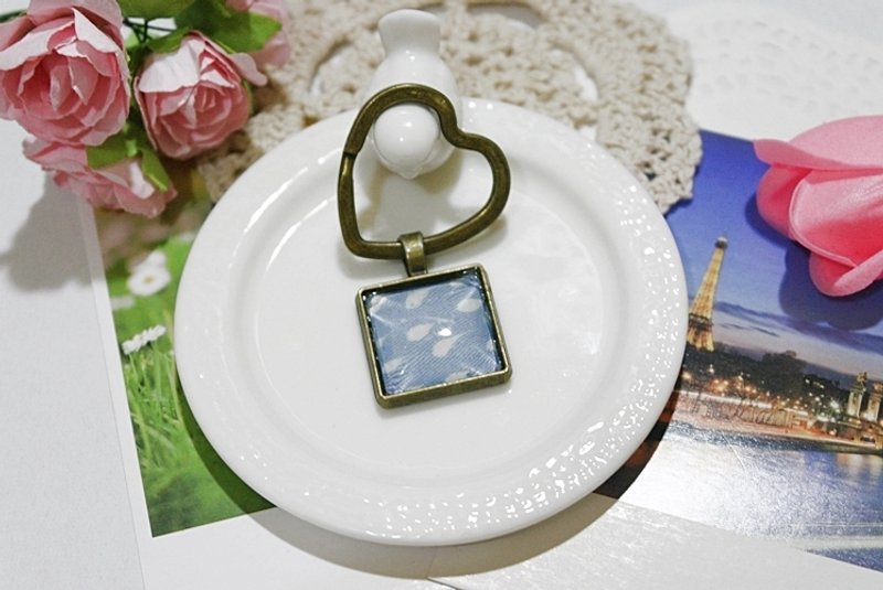 ＊时光宝石＊钥匙圈_限量x1 - 钥匙链/钥匙包 - 其他金属 蓝色