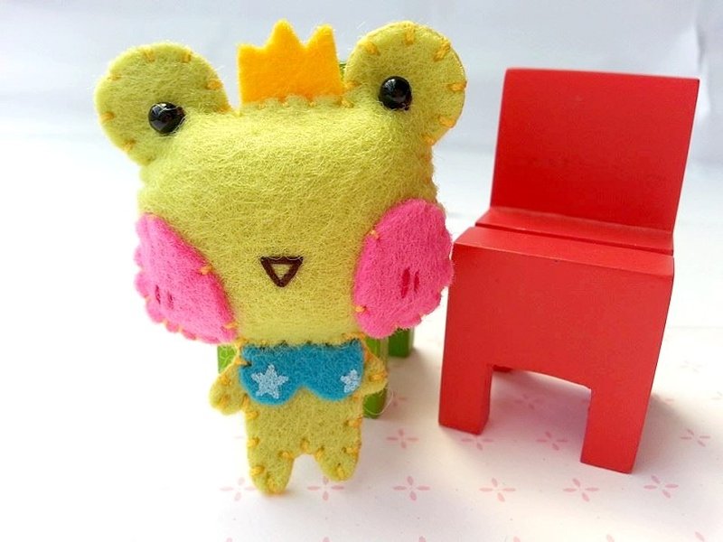 小青蛙别针娃娃 - 其他 - 其他材质 