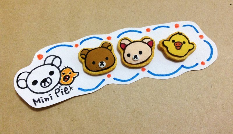 拉拉熊与它的朋友们耳环组(可改耳夹式) ((满500随机送神秘小礼物)) - 耳环/耳夹 - 其他材质 多色