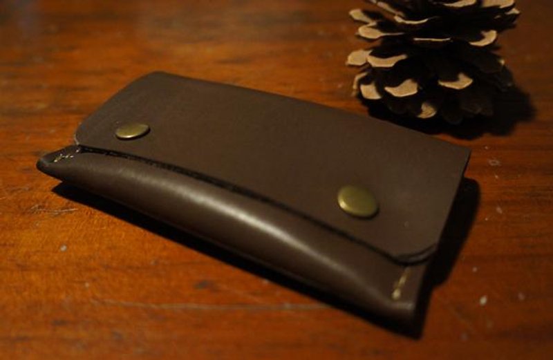 【轻涂牛皮】多功能轻便卡夹 （可印制名字、质感包装） - 证件套/卡套 - 真皮 