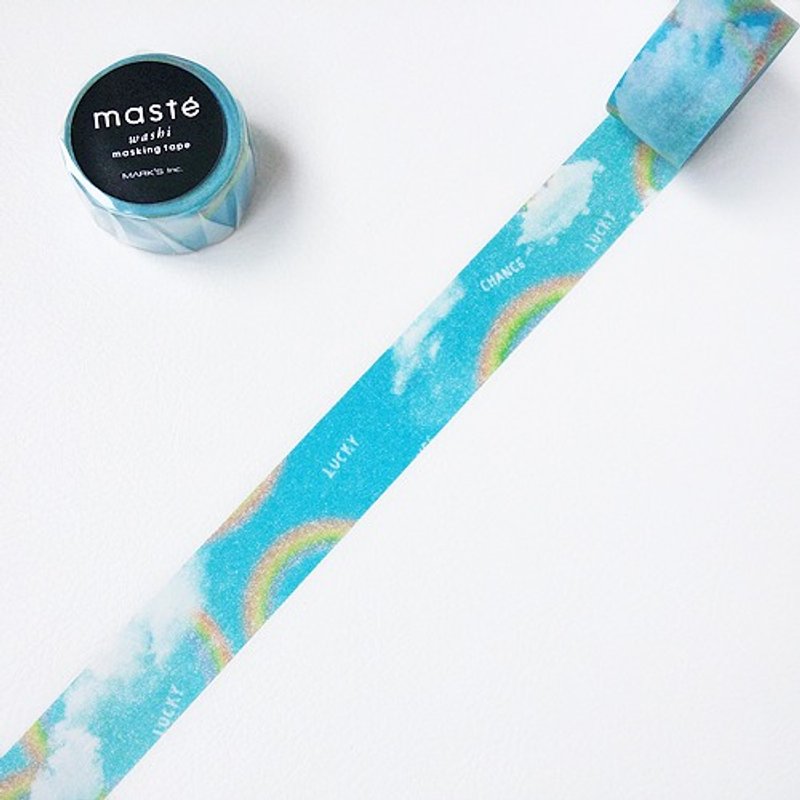maste 和纸胶带 Multi．Nature【彩虹(MST-MKT49-A)】 - 纸胶带 - 纸 蓝色