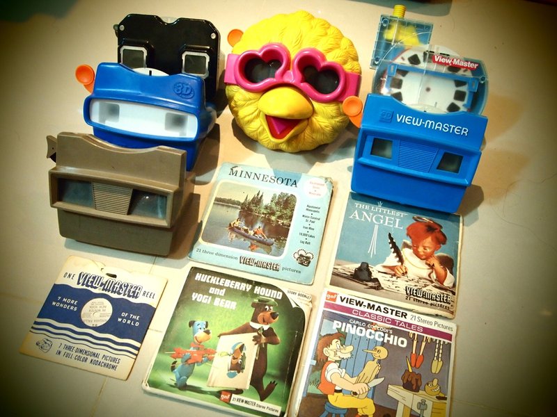 大鸟姐姐 3D viewmaster＋免费幻灯片组合包 - 其他 - 其他材质 黄色