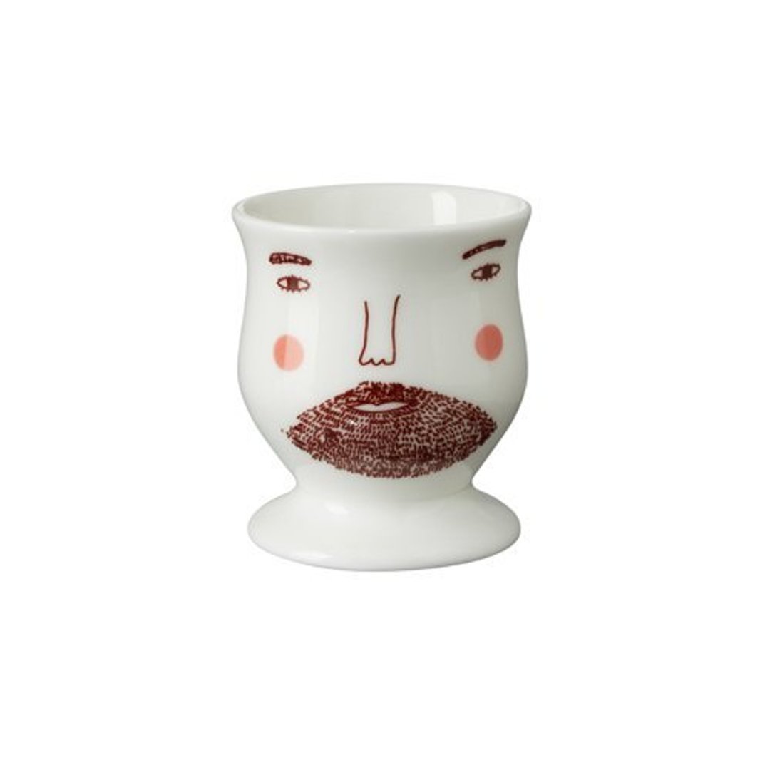 BEARDY BOB骨瓷手工蛋杯 | Donna Wilson - 厨房用具 - 其他材质 多色