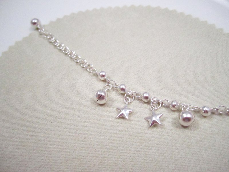 baby纯银手链《星星》 - 手链/手环 - 其他金属 卡其色