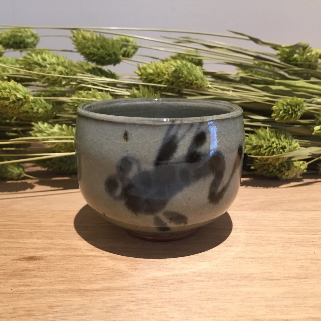 民窑青花茶杯 手绘弹涂鱼图 陈永钊老师作品 - 茶具/茶杯 - 其他材质 