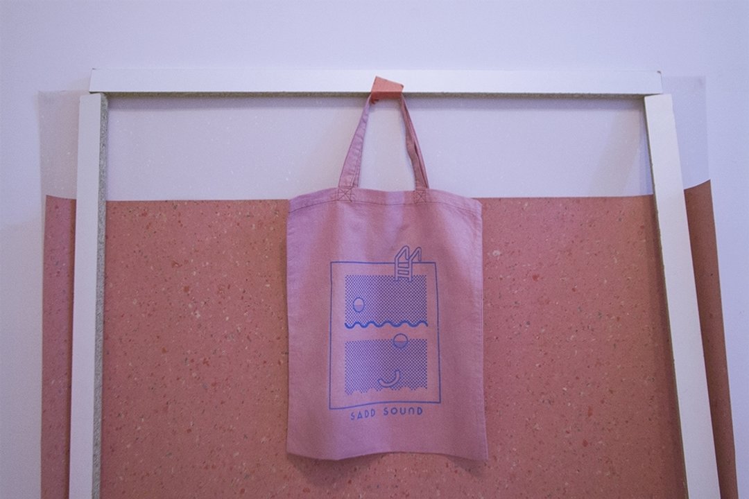 Super ADD 购物袋 tote bag - 音乐厂牌SADD SOUND粉红款 - 侧背包/斜挎包 - 其他材质 粉红色