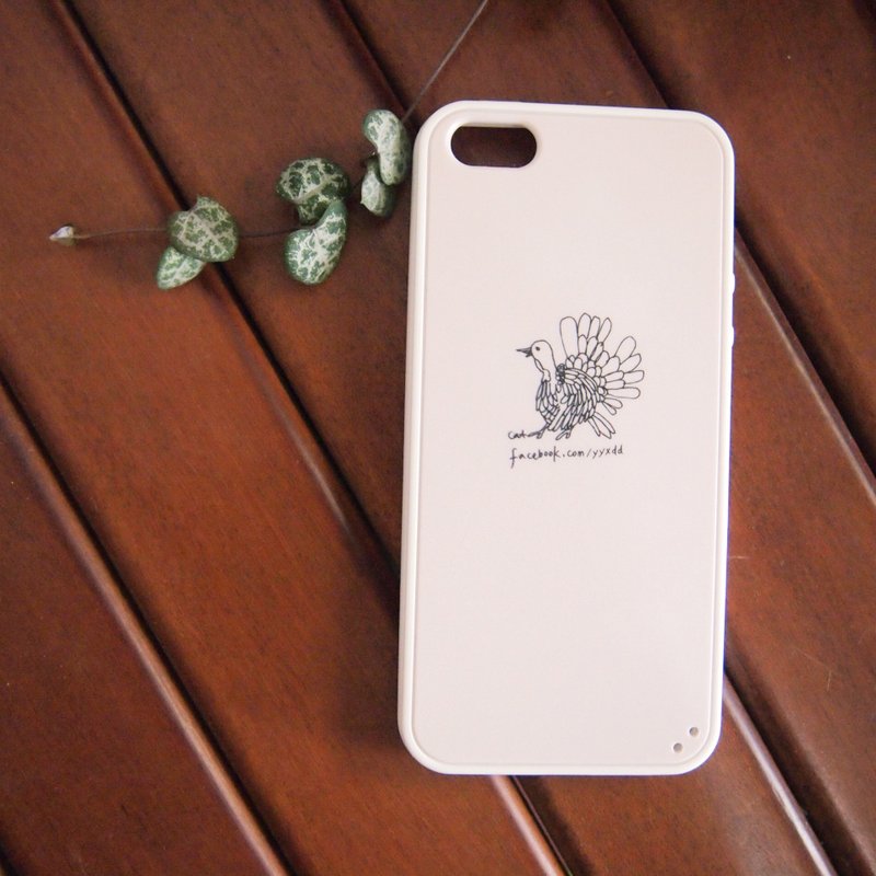 ♤火鸡母／iphone5手机壳 - 手机壳/手机套 - 塑料 粉红色