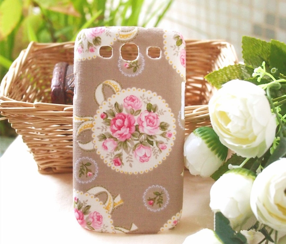 布艺 法国玫瑰花藤 保护套 手机壳  HTC One M9 M8 One 2 mini Iphone 6 plus 6 + 5s 5 - 其他 - 其他材质 